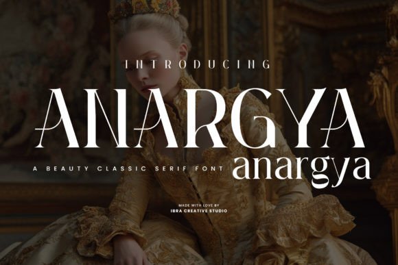 Anargya: The Serif Typeface for Timeless Editorial Design