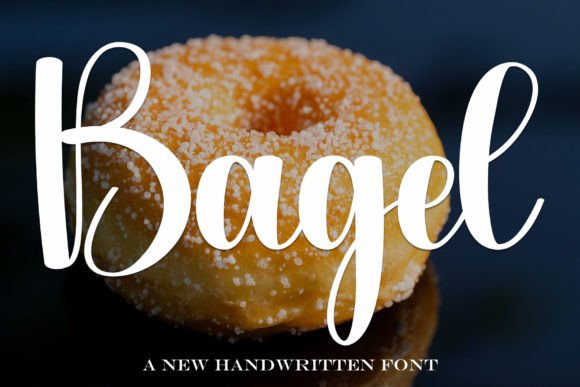 Bagel: A Handwritten Typeface for Elegant Editorial Design