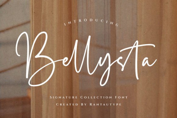 Bellysta: The Modern Signature Font for Elegant Brand Identity