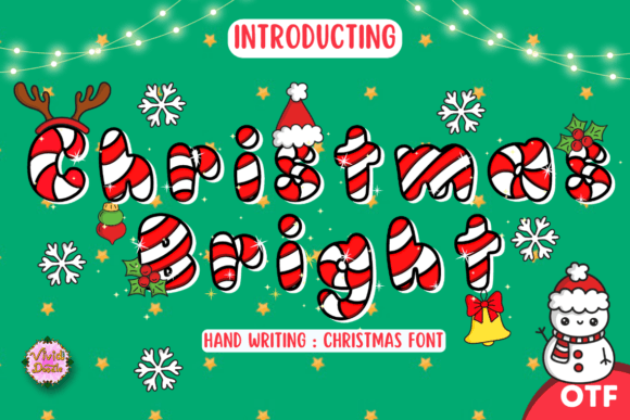 Christmas Bright Candy: The Display Font That Powers Holiday Campaigns
