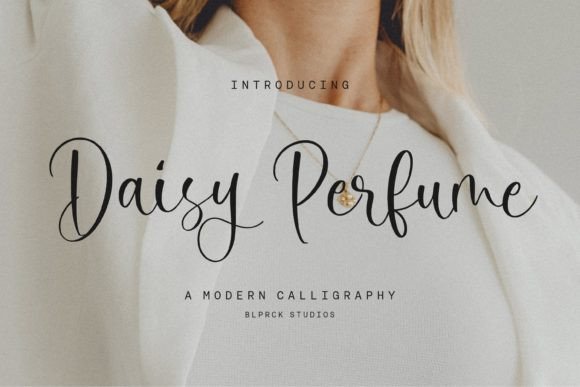 Daisy Perfume: A Modern Script Typeface for Handmade Brands