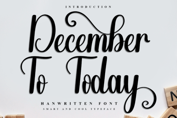December to Day: A Festive Typeface for Holiday Campaigns