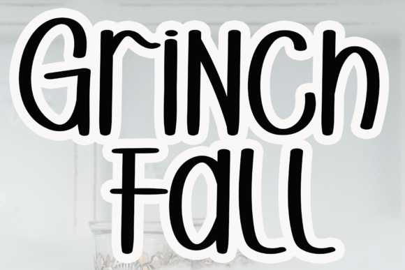 Grinch Fall: A Sweet Handwritten Typeface for Joyful Branding