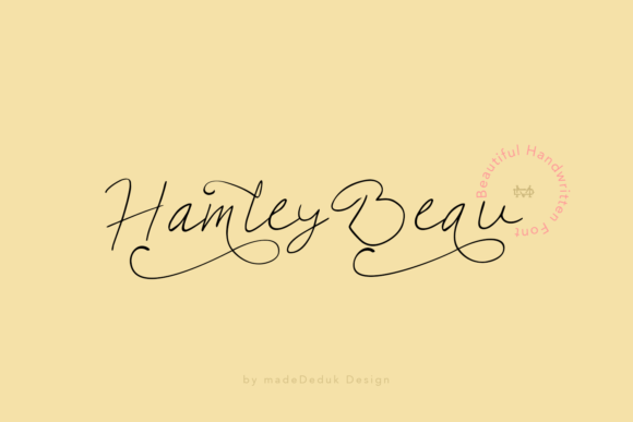 Hamley Beau: The Handwritten Typeface That Elevates Campaign Design