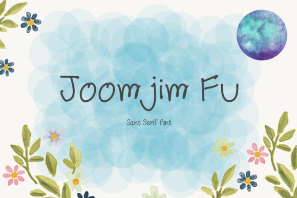 Joomjim Fu: The Whimsical Handwritten Font for Creative Crafters