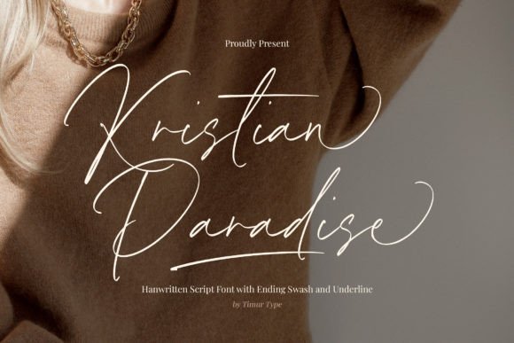 Kristian Paradise: The Elegant Script Typeface for Scroll-Stopping Campaigns