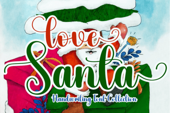 Love Santa: The Handwritten Typeface That Elevates Digital Brand Experiences