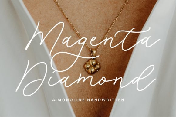 Magenta Diamond: The Perfect Script Font for Modern Branding Projects