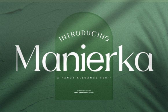 Manierka: A Timeless Typeface for Editorial Excellence