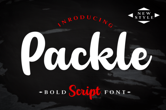 Packle: The Bold Script Typeface That Elevates Your Brand
