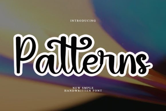 Patterns: The Handwritten Typeface for Engaging Editorial Design