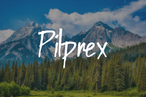 Pilprex: The Handwritten Typeface for Scroll-Stopping Campaigns