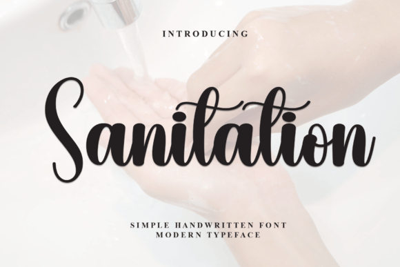 Sanitation: The Elegant Script Font for Modern Editorial Design