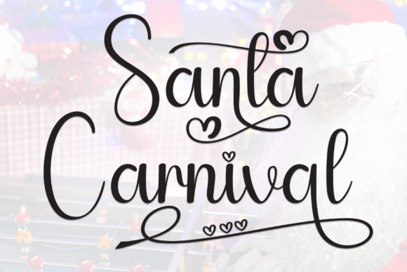 Santa Carnival: A Sweet Handwritten Typeface for Brand Identity