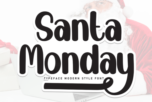 Santa Monday: The Handwritten Typeface That Elevates Small Business Branding