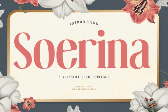 Soerina: The Premium Serif Font That Elevates Small Business Branding