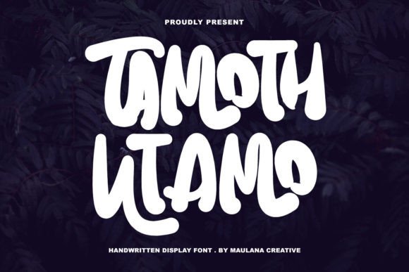 Tamoth Utamo: A Handwritten Typeface for Modern Web Design