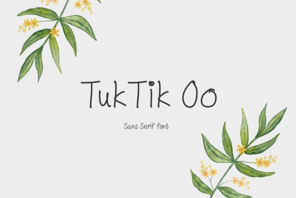 Tuktik Oo: The Playful Handwritten Font for Modern Web Design