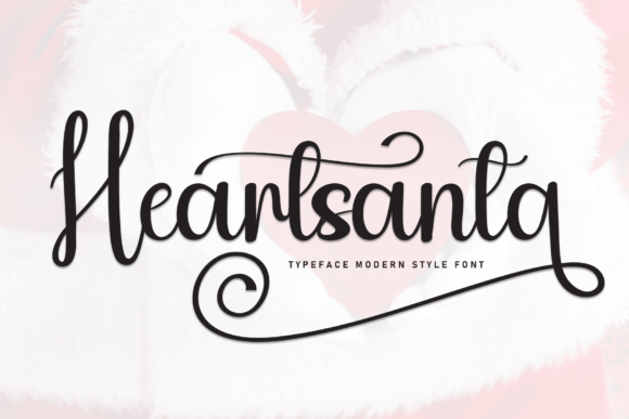 Upgrade Your Brand Identity with the Heartsanta Typeface