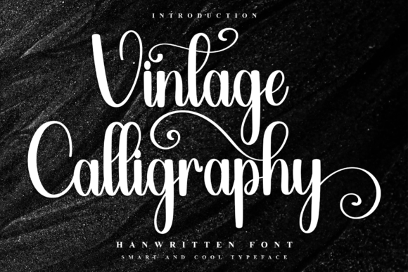 Vintage Calligraphy: The Festive Typeface for Memorable Branding